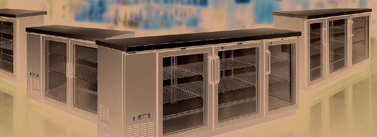 Drago DR29MGHR Glass Door Merchandiser Refrigerator