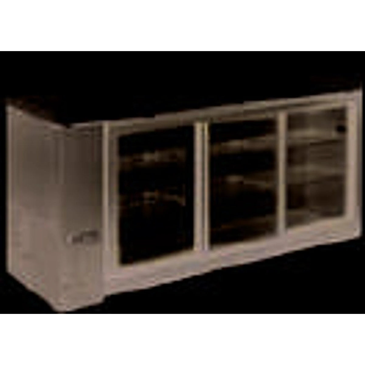 Drago DRBB27-90SH 27-inch Deep Solid Door Back Bar Refrigerator
