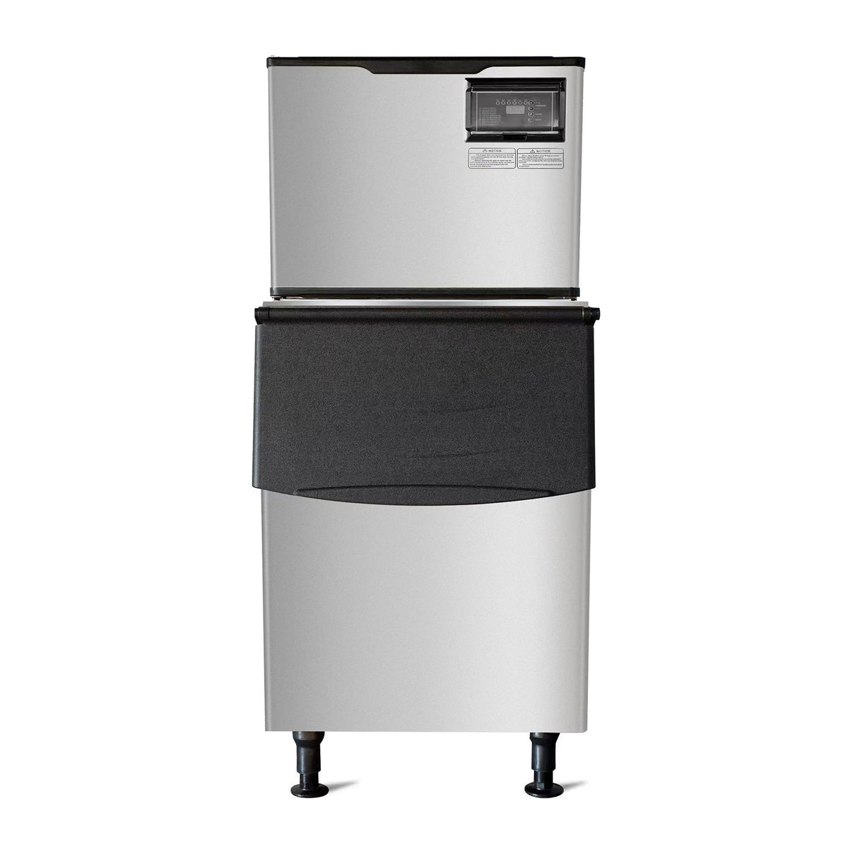 WESTLAKE Commercial Ice Machine 500 lb. Air Cooled Cube Ice Maker with 440 lb. Bin | SK-529 ETL Certified for Restaurant