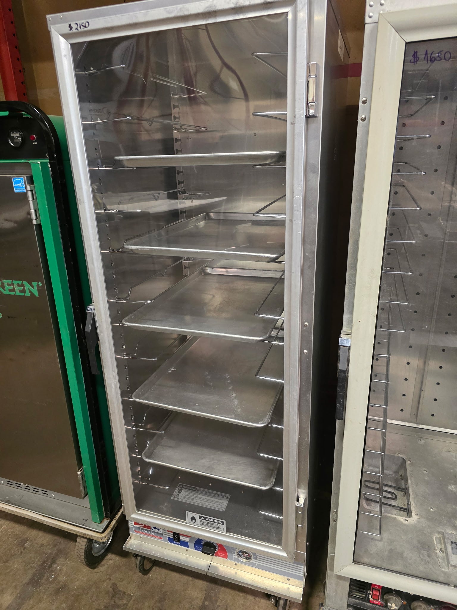 Metro C5E9-CFC-U C5 E Series Non-Insulated Heated Holding and Proofing Cabinet - 120V, 2000W