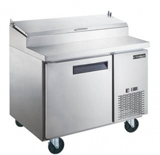 Dukers Appliance Co DPP44 44" Pizza Prep Table Refrigerated Counte
