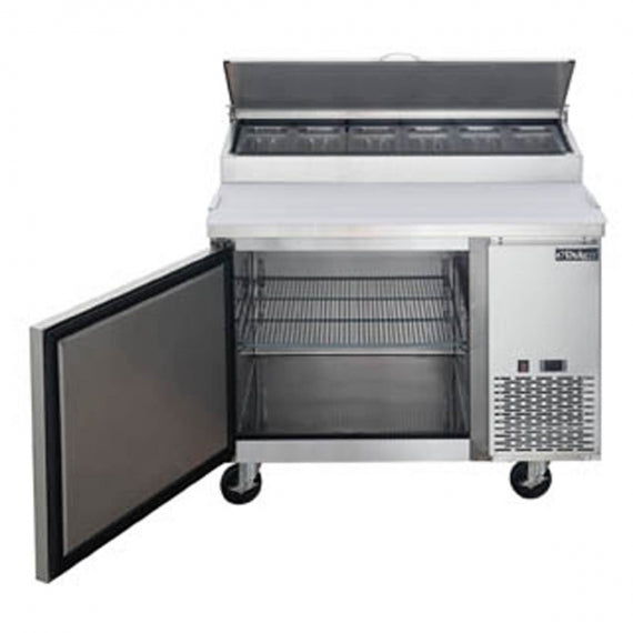 Dukers Appliance Co DPP44 44" Pizza Prep Table Refrigerated Counte
