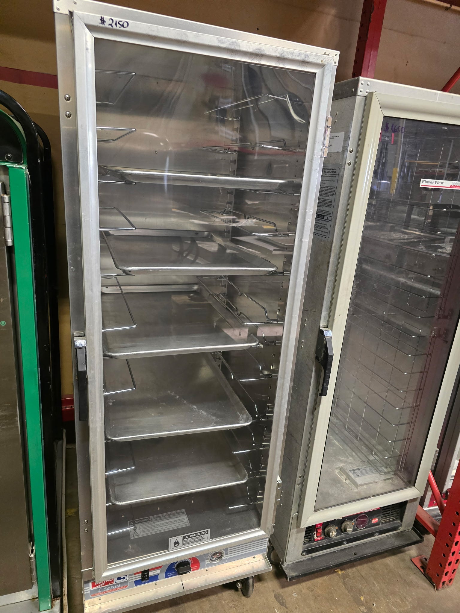 Metro C5E9-CFC-U C5 E Series Non-Insulated Heated Holding and Proofing Cabinet - 120V, 2000W