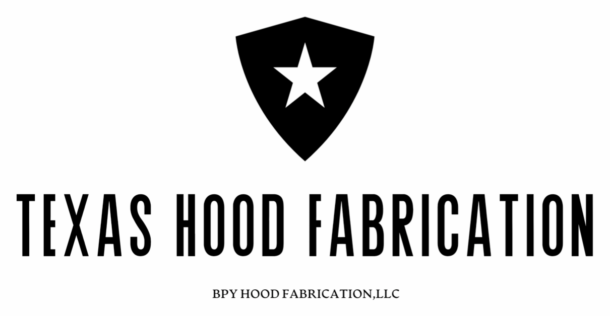 5 FT Texas Hood Fabrication commercial kitchen exhaust hood detail