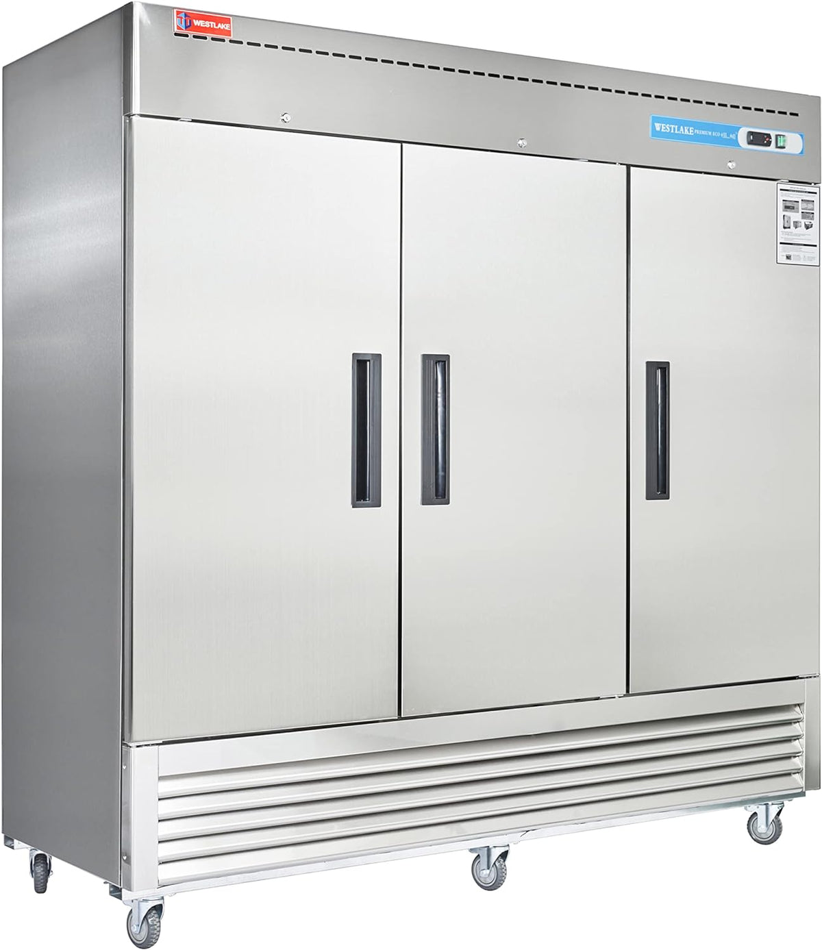 WESTLAKE Commercial Refrigerator | Reach-In 27"–82" 23–72 Cu.ft Stainless Steel for Restaurant