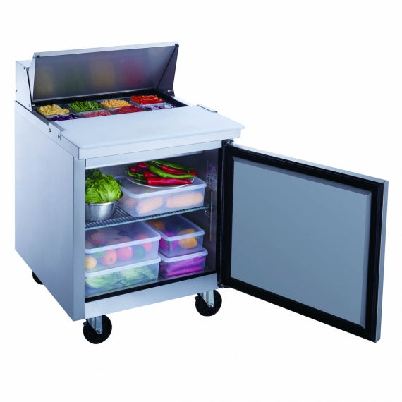 Dukers Appliance Co DSP29-8-S1 29" Sandwich / Salad Unit Refrigerated Counter