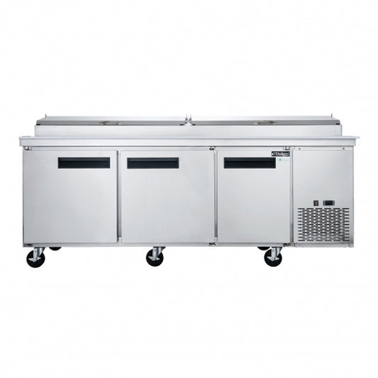 Dukers Appliance Co DPP90 90" Pizza Prep Table Refrigerated Counter
