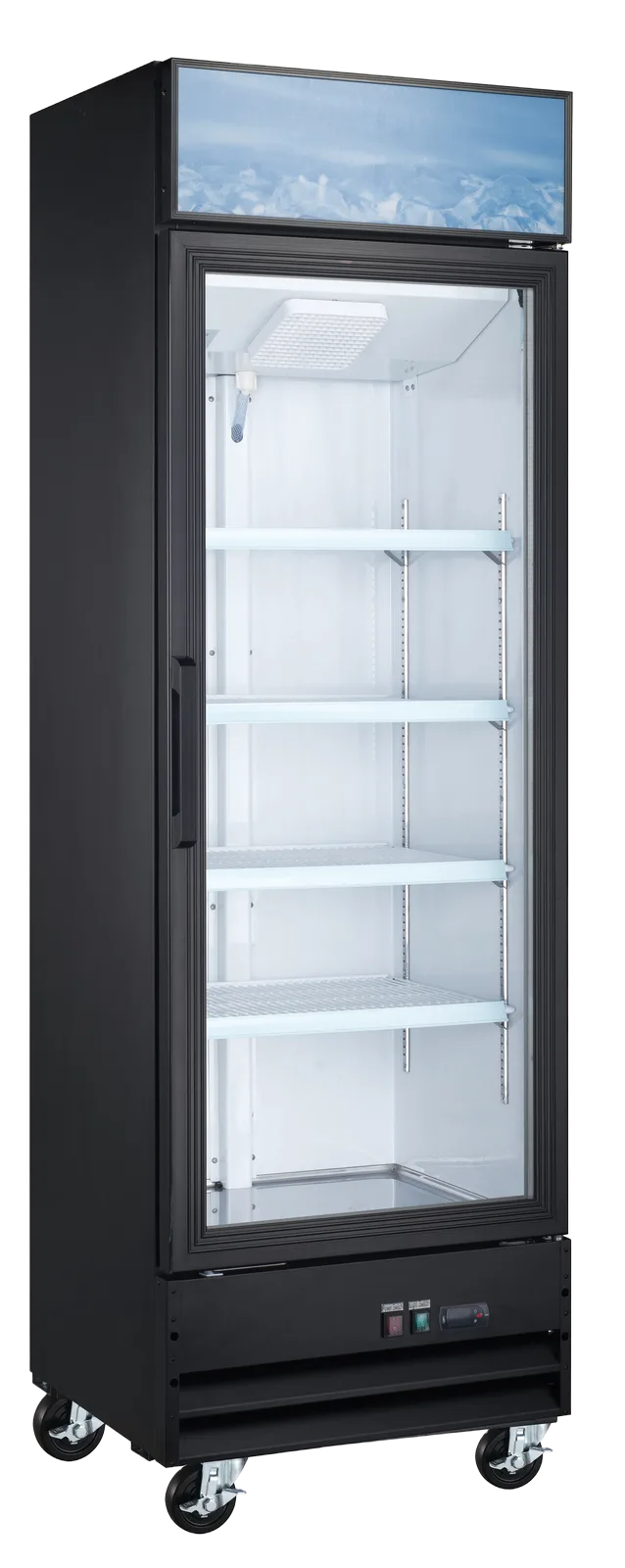 Drago DR13MGF Glass Door Merchandiser Freezer