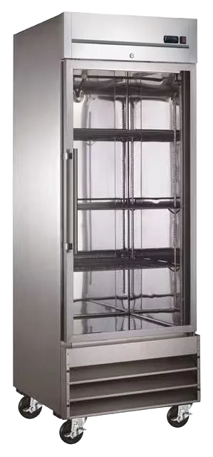 Drago DR23FG Glass Door Reach-In Freezer