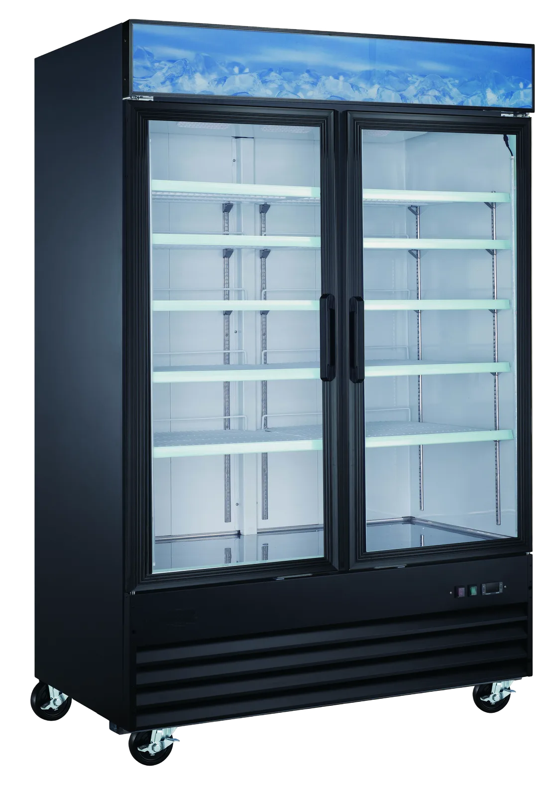 Drago DR45MGHF Glass Door Merchandiser Freezer