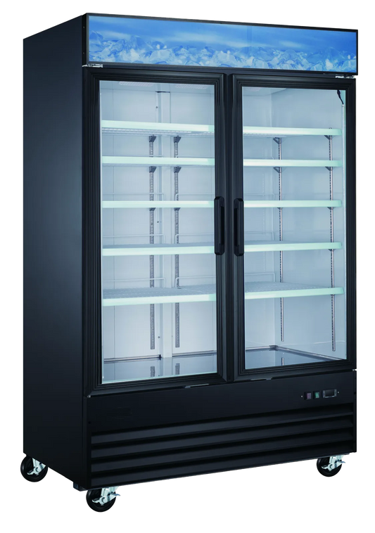 Drago DR45MGHF Glass Door Merchandiser Freezer