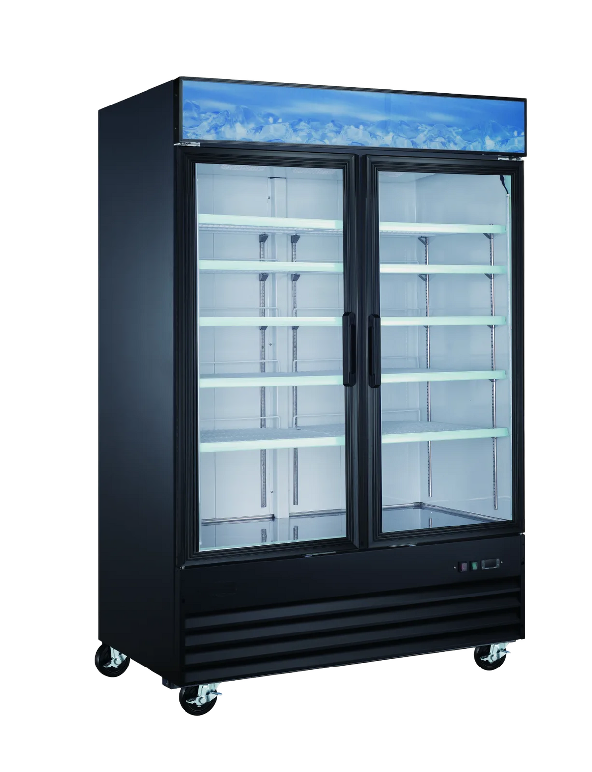 Drago DR45MGHR Glass Door Merchandiser Refrigerator