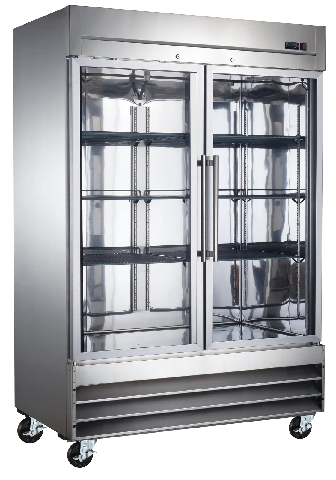Drago DR47FG Glass Door Reach-In Freezer