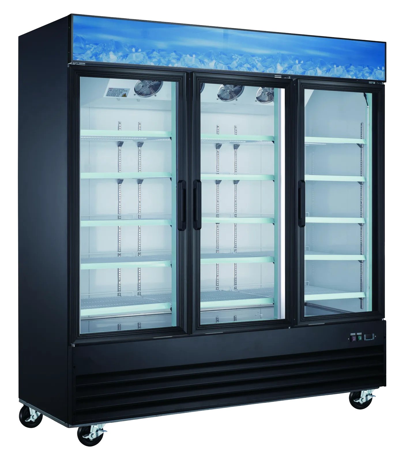 Drago DR52MGHF Glass Door Merchandiser Freezer