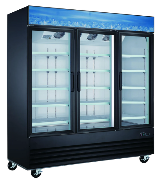 Drago DR52MGHF Glass Door Merchandiser Freezer