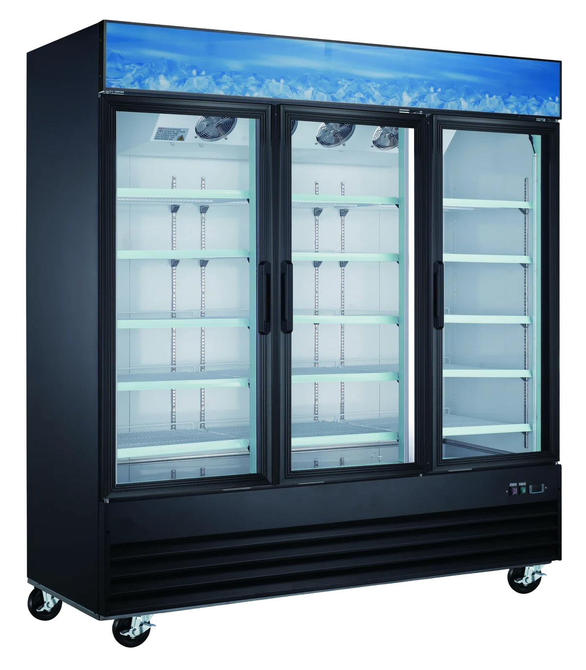 Drago DR53MGHR Glass Door Merchandiser Refrigerator
