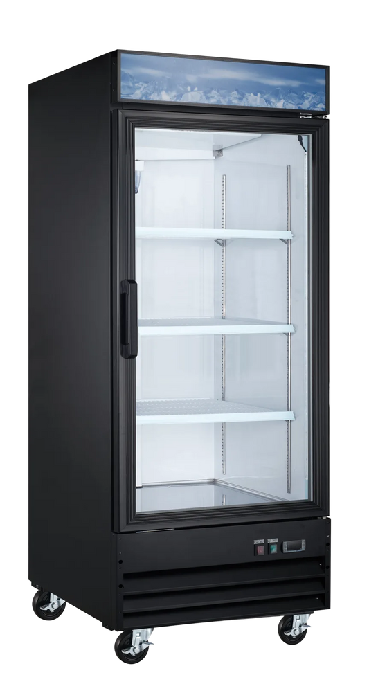 Drago DR8MGF Glass Door Merchandiser Freezer