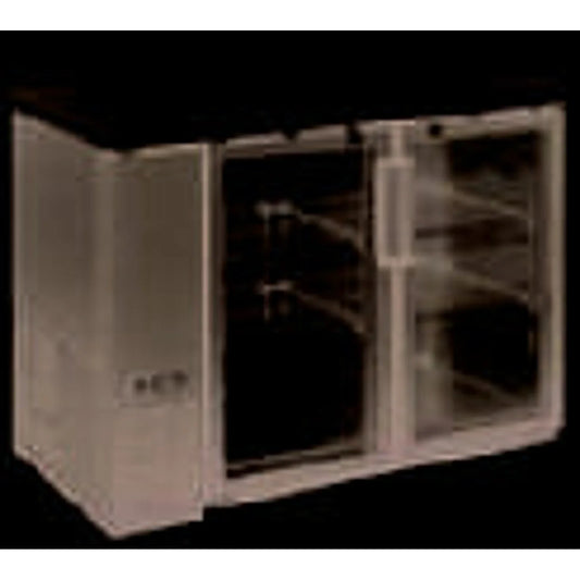 Drago DRBB27-23GH 27-inch Deep Glass Door Back Bar Refrigerator