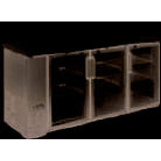 Drago DRBB27-23SH 27-inch Deep Solid Door Back Bar Refrigerator