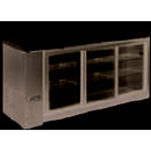Drago DRBB27-90SH 27-inch Deep Solid Door Back Bar Refrigerator