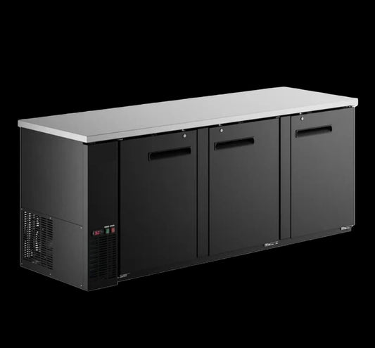 Drago DRBB72SH Solid Door Back Bar Refrigerator
