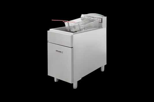 Drago DRF75-LP 75 lb Liquid Propane Floor Fryer