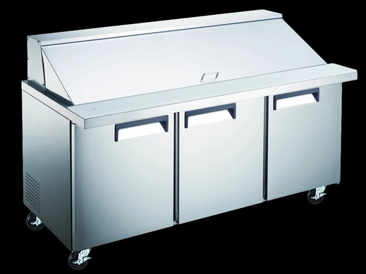 Drago DRSP72-27M Mega Top Sandwich Prep Table