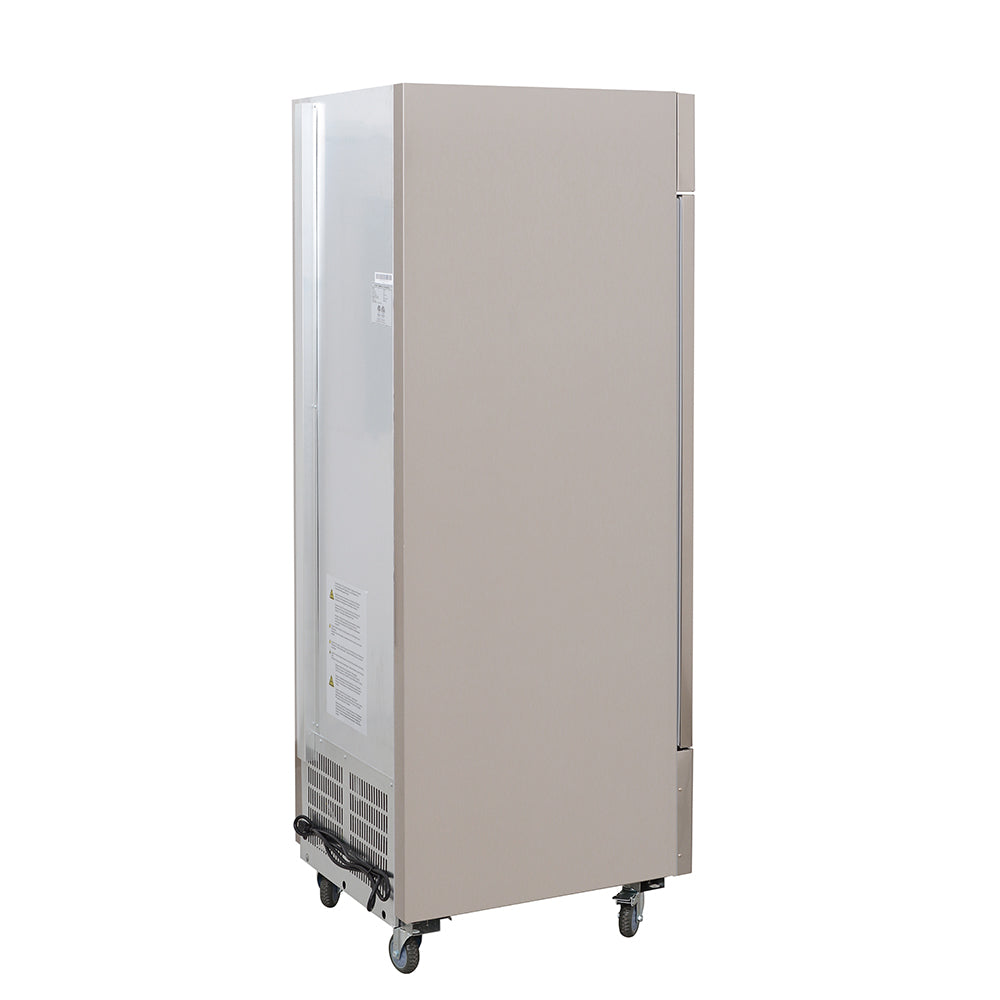 WESTLAKE Commercial Freezer 27" 1-Door 23 Cu.ft Stainless Steel | Embraco ETL DOE Reach-In for Restaurant