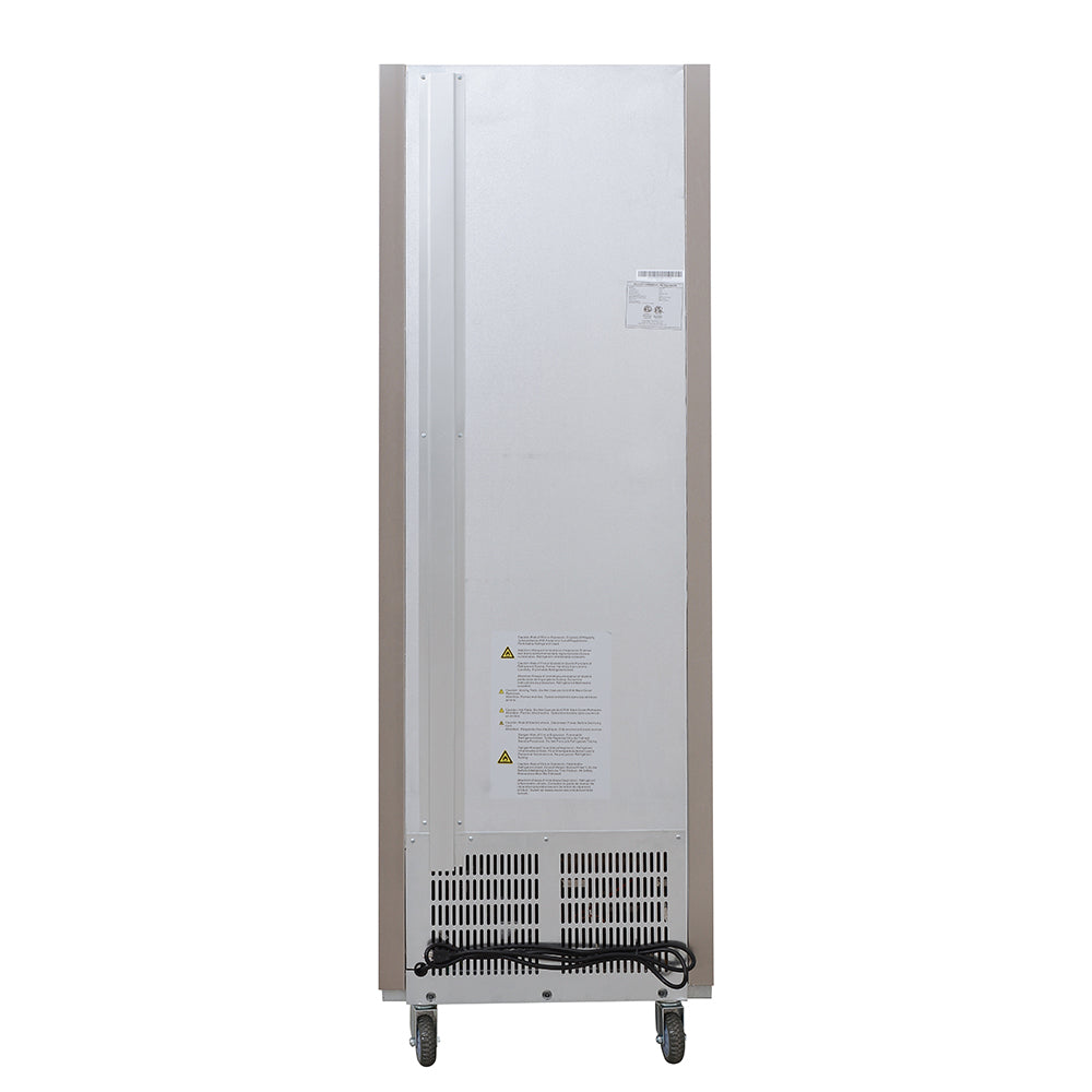 WESTLAKE Commercial Freezer 27" 1-Door 23 Cu.ft Stainless Steel | Embraco ETL DOE Reach-In for Restaurant