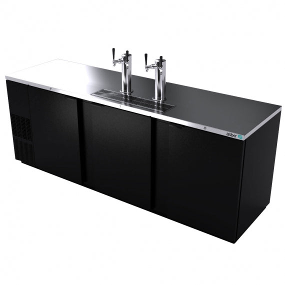 Asber ADDC-94 95" Direct Draw Beer Cooler, 5 Keg Capacity