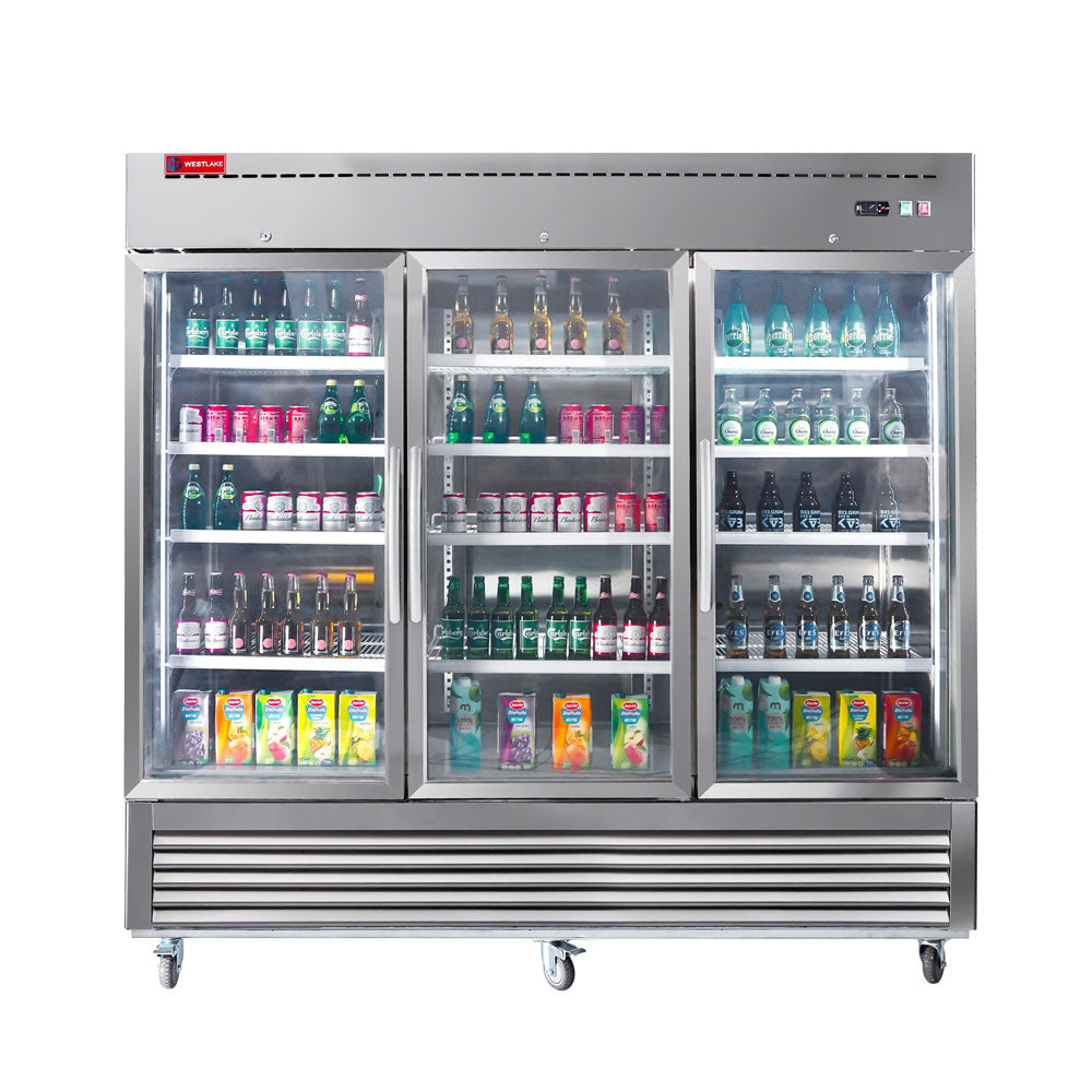 WESTLAKE Commercial Refrigerator | Reach-In 27"–82" 23–72 Cu.ft Stainless Steel for Restaurant