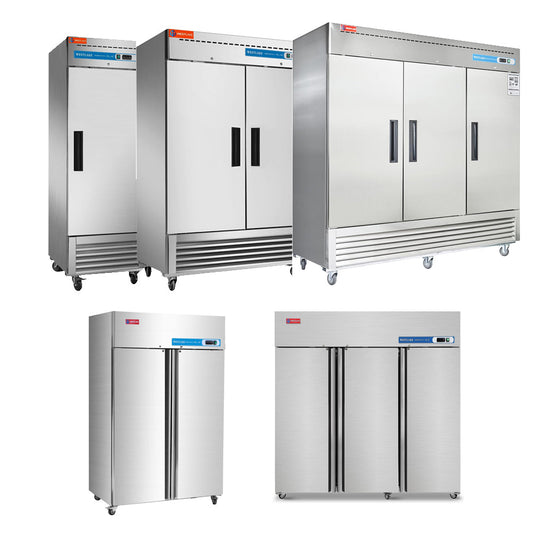 WESTLAKE Commercial Refrigerator | Reach-In 27"–82" 23–72 Cu.ft Stainless Steel for Restaurant