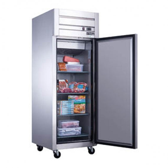 Dukers Appliance Co D28AF 28" One Section Reach-In Freezer w/ Solid Door, Top Mount, 18 cu. ft.
