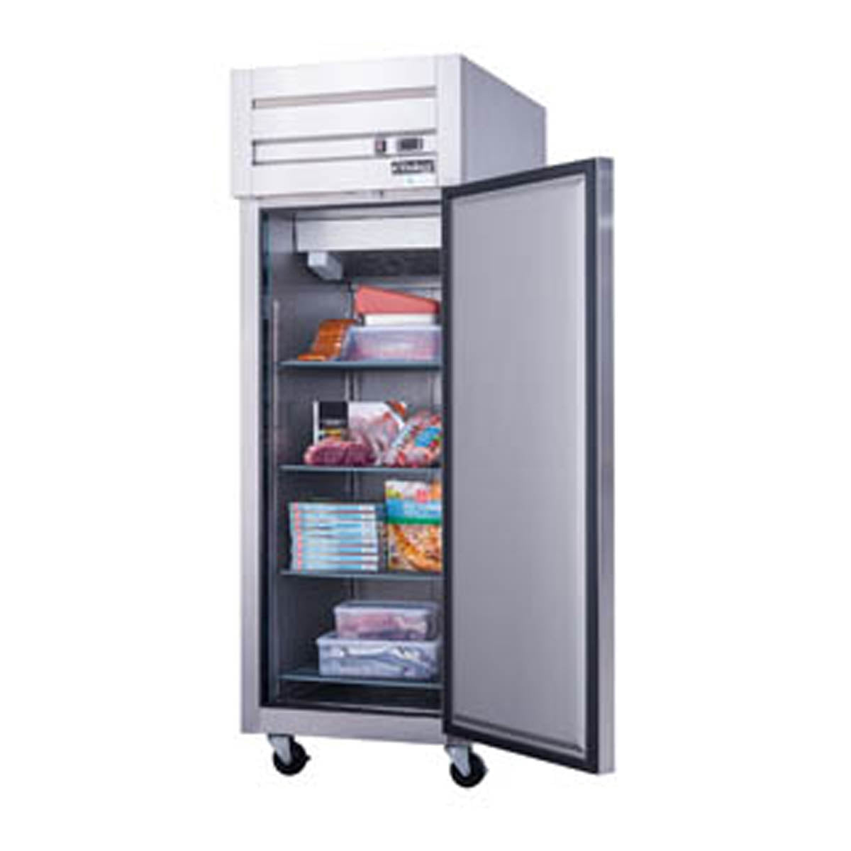 Dukers Appliance Co D28AF 28" One Section Reach-In Freezer w/ Solid Door, Top Mount, 18 cu. ft.