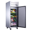 Dukers Appliance Co D28AR 28" One Section Reach-In Refrigerator w/ Solid Full Door, Top Mount, Stainless Steel, 18 cu. ft.