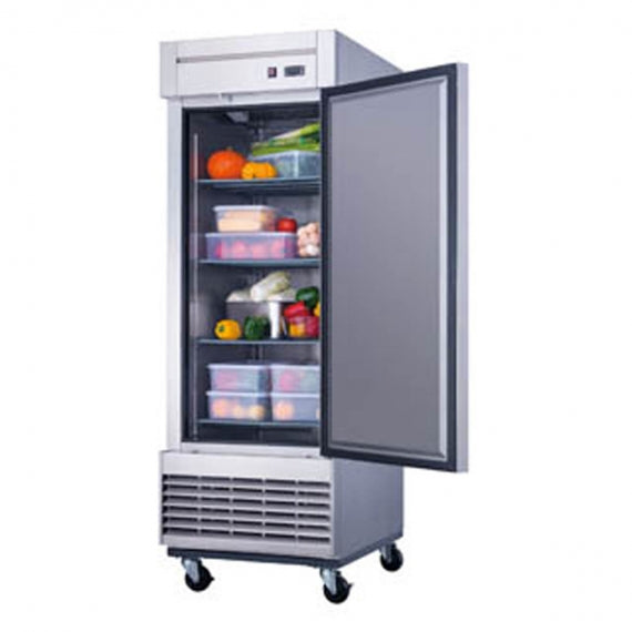 Dukers Appliance Co D28F 28" One Section Reach-In Freezer w/ Solid Door, Bottom Mount, 18 cu. ft.
