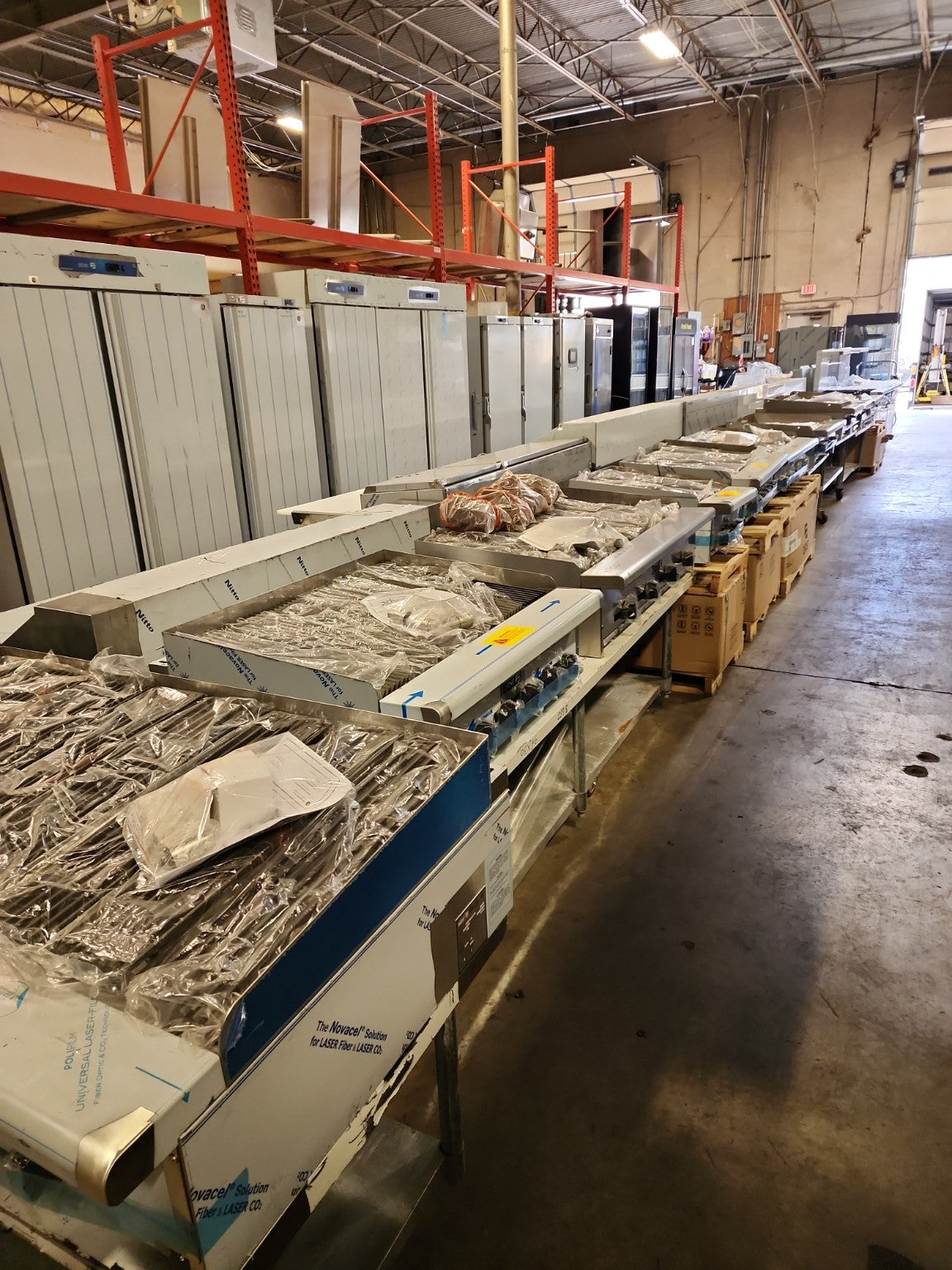 New commercial kitchen equipment