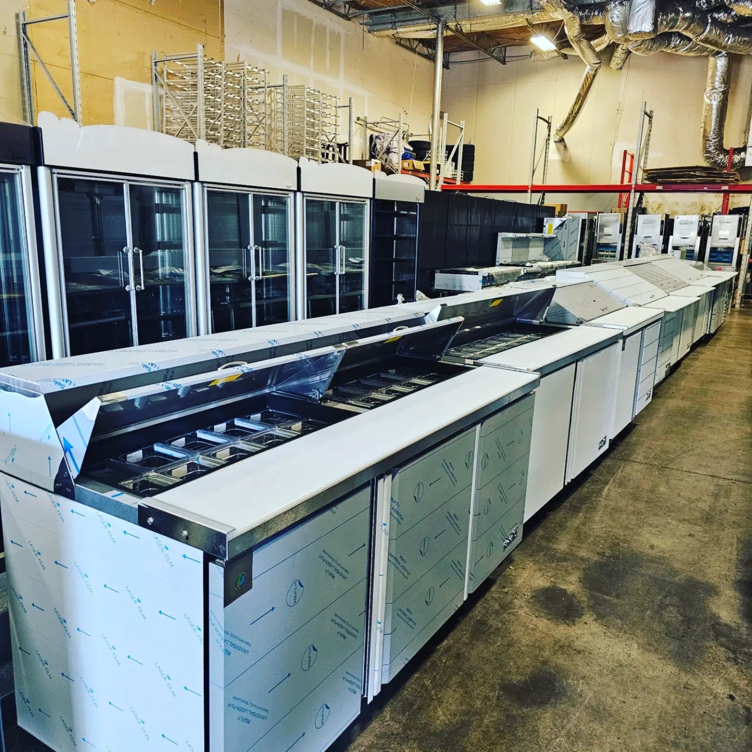 Web Restaurant Equipment showroom in Dallas